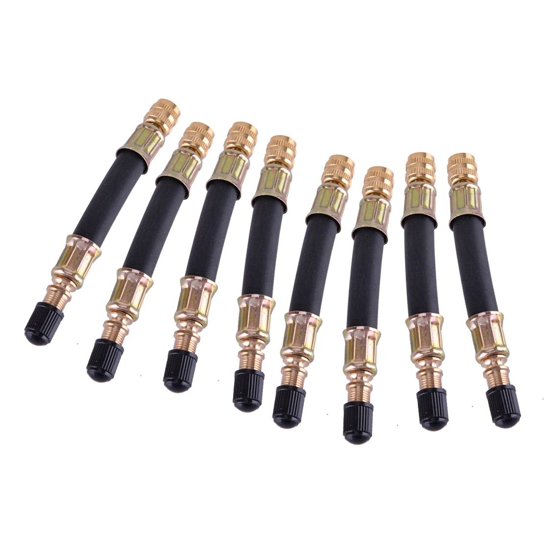 8Pcs 105mm Dual Tire Valve Extension Adapter Pipe Stem for Universal Truck RV Trailer Bus Wheel
8Pcs 105mm Dual Tire Valve Extension Adapter Pipe Stem for Universal Truck RV Trailer Bus Wheel