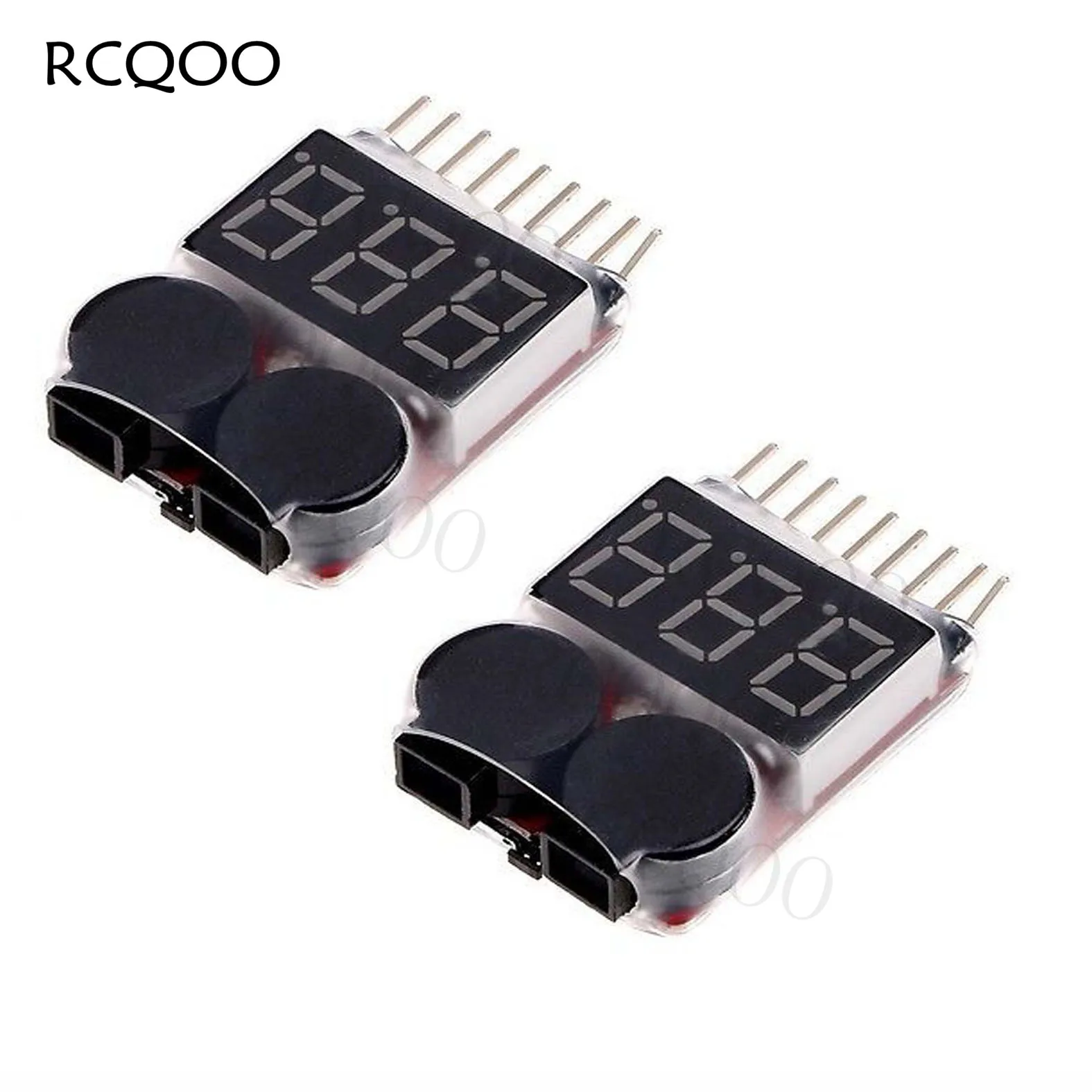2 Pack 1S~8S LiPo Life LiMn Li-ion Battery Voltage for Tester,Low Voltage Warning Alarm Buzzer Alarm with LED Indicato
2 Pack 1S~8S LiPo Life LiMn Li-ion Battery Voltage for Tester,Low Voltage Warning Alarm Buzzer Alarm with LED Indicato
