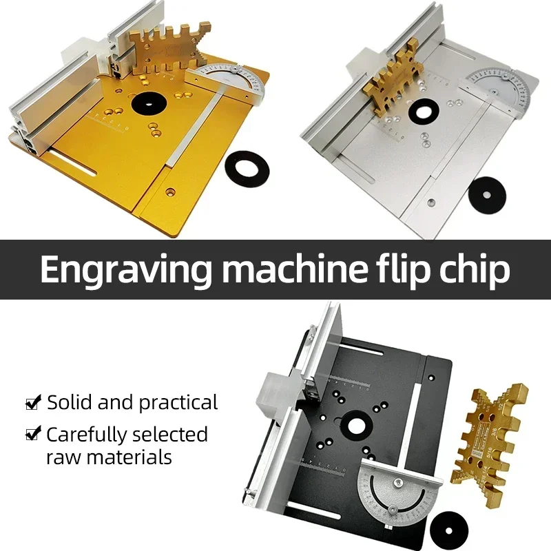 Flip Table Saw Board Wood Woodworking Aluminum Plate Milling Insert Table Router Trimming Benches Machine For Multifunctional
Flip Table Saw Board Wood Woodworking Aluminum Plate Milling Insert Table Router Trimming Benches Machine For Multifunctional