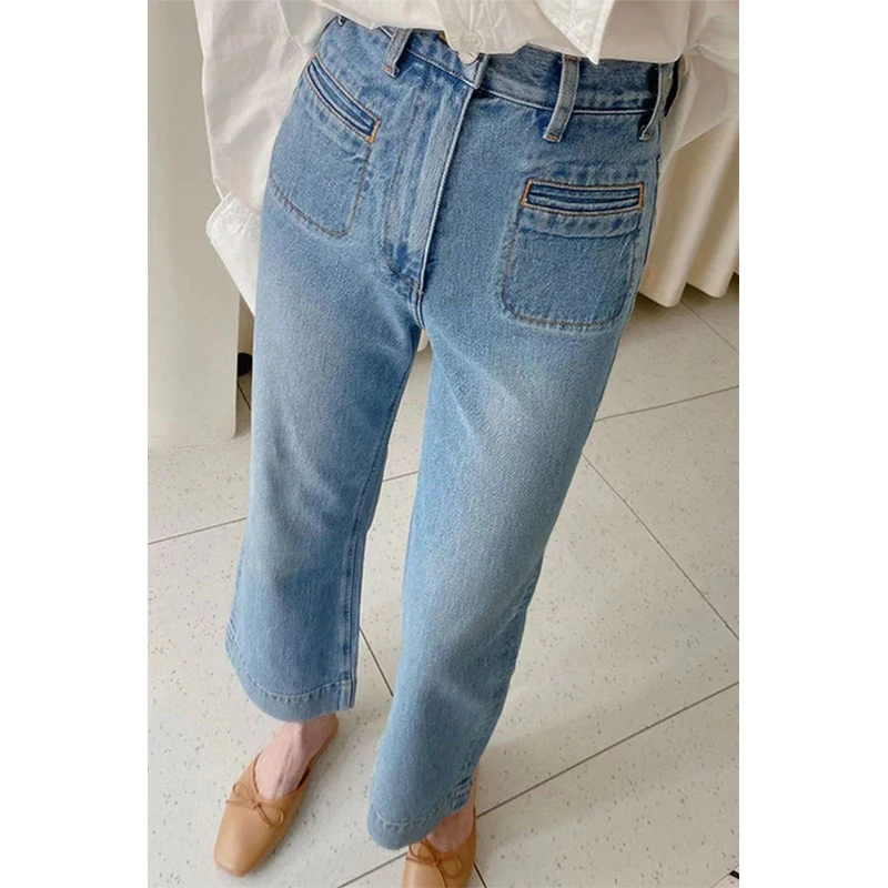 Women's Summer Thin Slim Slim Rugged Jeans Fat Sister Pear Shape Tall Waist Slim and Small Cropped Pants
Women's Summer Thin Slim Slim Rugged Jeans Fat Sister Pear Shape Tall Waist Slim and Small Cropped Pants