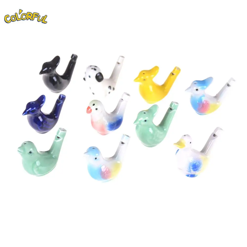 

Ceramic Bird Whistle For Kid Early Learning Educational Children Gift Toy Musical Instrument Bathtime Musical Toy