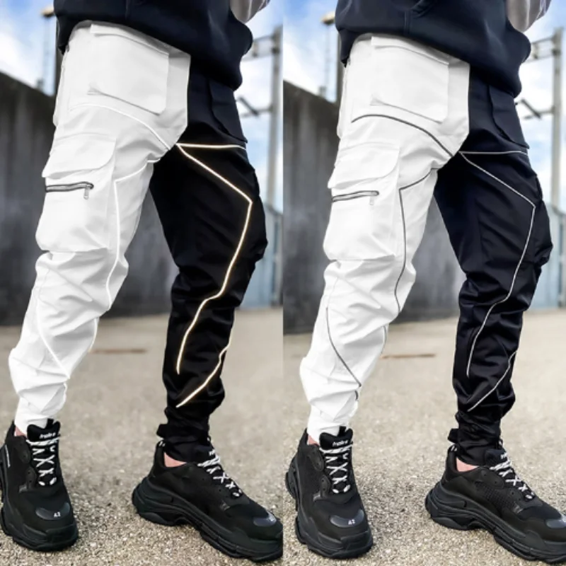 Men's Cargo Pants Hip Hop Tech Pants Haren Pants Jogging Sweatpants with Pocket Jogger Punk
Men's Cargo Pants Hip Hop Tech Pants Haren Pants Jogging Sweatpants with Pocket Jogger Punk