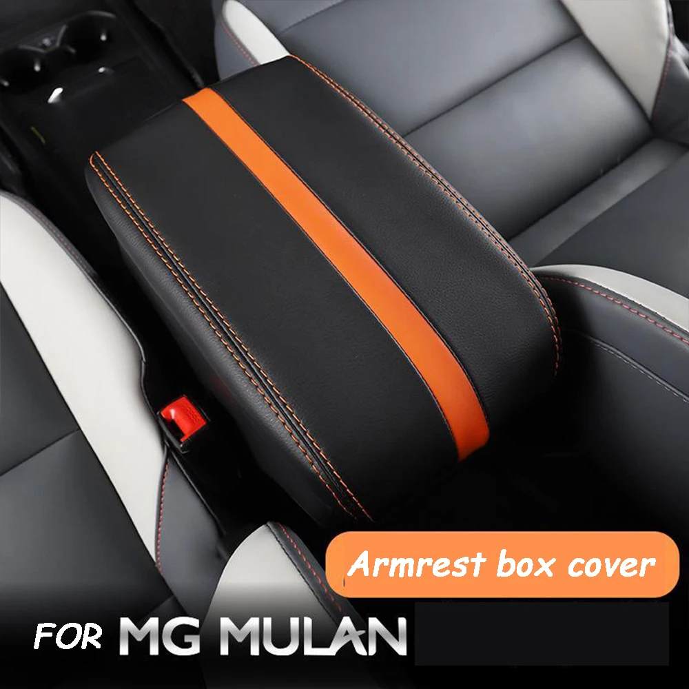Car Central Control Storage Box Armrest Cover Leather For MG 4 MG4 EV EH32 MuLan 2022 2023 Surface protective Auto Accessories
Car Central Control Storage Box Armrest Cover Leather For MG 4 MG4 EV EH32 MuLan 2022 2023 Surface protective Auto Accessories
