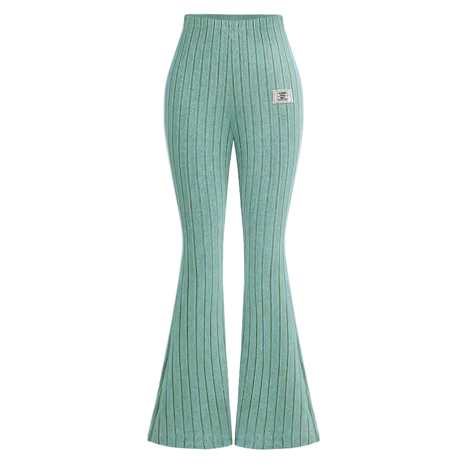 بنطلونات ضيقة مزينة بالزهور للفتيات، سراويل واسعة متعددة الاستخدامات من القماش المطاطي المنسوج، بنطلونات يوجا مخططة للفتيات بنطلونات ضيقة مزينة بالزهور للفتيات، سراويل واسعة متعددة الاستخدامات من القماش المطاطي المنسوج، بنطلونات يوجا مخططة للفتيات