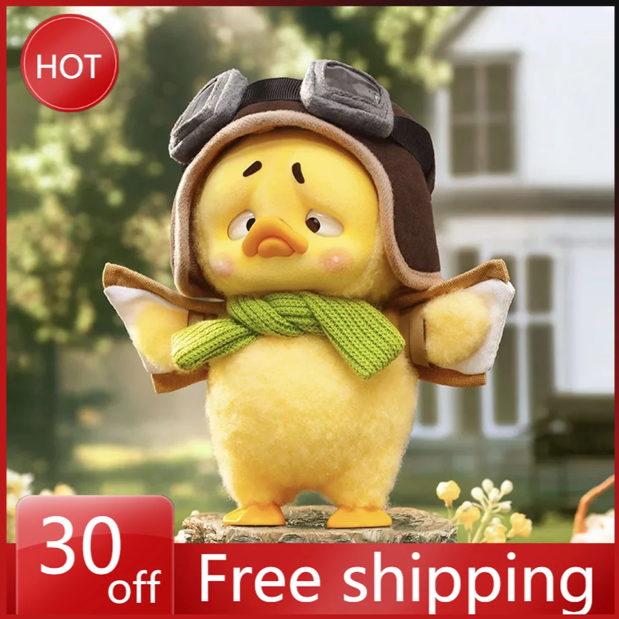 

16CM Upsetduck-caja 2 Figure Pretty Good Fate Duck Series Plush New Original Cute Filling Statue Room Decoration Kids Toys Gifts