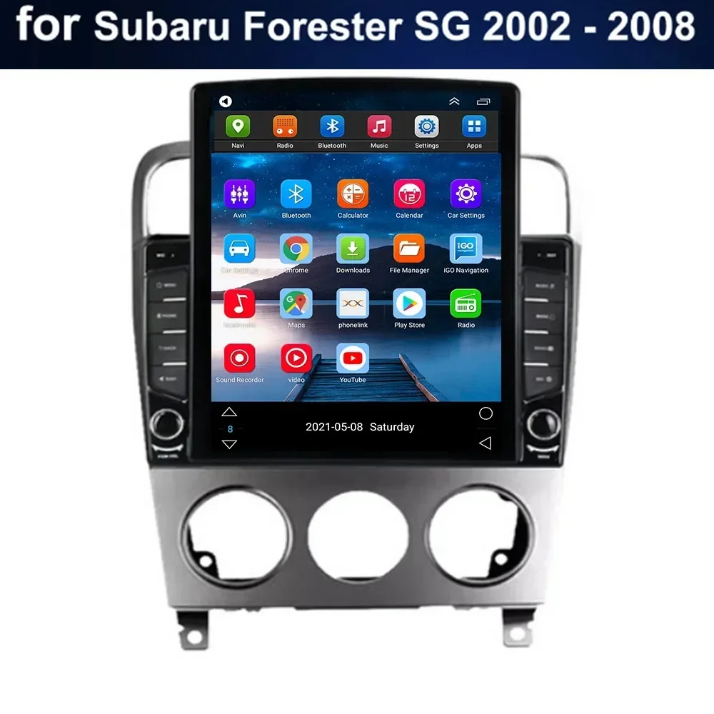 Автомагнитола 2 Din для Subaru Forester, мультимедийный видеоплеер с DVD-плеером на Android 13, 8 ГБ + 128 Гб, в стиле Tesla, SG 2002-2008
Автомагнитола 2 Din для Subaru Forester, мультимедийный видеоплеер с DVD-плеером на Android 13, 8 ГБ + 128 Гб, в стиле Tesla, SG 2002-2008
