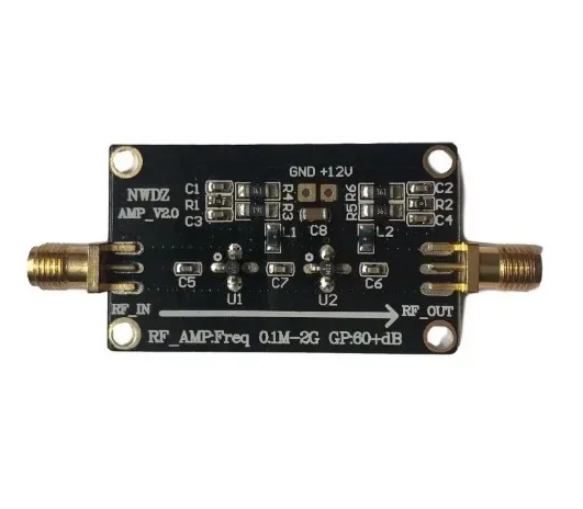LNA 0,1 M-2G RF широкополосный усилитель 60 дБ с высоким коэффициентом усиления, модуль усиления с низким уровнем шума, поставки широкополосного усиления, новинка
LNA 0,1 M-2G RF широкополосный усилитель 60 дБ с высоким коэффициентом усиления, модуль усиления с низким уровнем шума, поставки широкополосного усиления, новинка