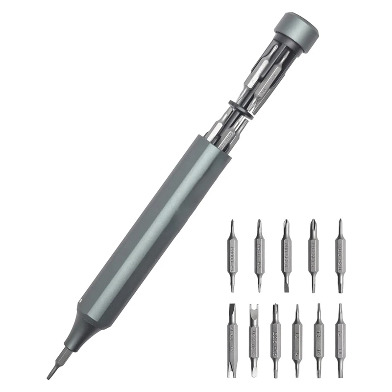 Набор металлических насадок для отвертки со встроенным хранилищем ручная отвертка в форме ручки с жесткими стальными маленькими насадками S2 
Набор металлических насадок для отвертки со встроенным хранилищем ручная отвертка в форме ручки с жесткими стальными маленькими насадками S2