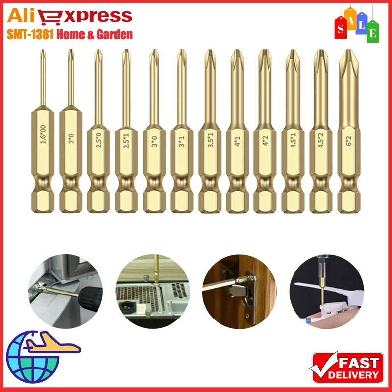 1PC 50mm 1/4 Inch Cross Screwdriver Bit PH00 PH0 PH1 PH2 Impact Screw Driver Bit Hex Shank Phillip-Magnetic Batch Head Drill Bit
1PC 50mm 1/4 Inch Cross Screwdriver Bit PH00 PH0 PH1 PH2 Impact Screw Driver Bit Hex Shank Phillip-Magnetic Batch Head Drill Bit