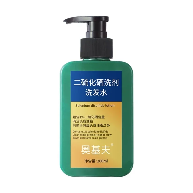 

2024 New 200ml Anti-hair Loss Oil Control Nourishing Hair Smoothing Moisturize Anti-Dandruff Itching Selenium Disulfide Shampoo