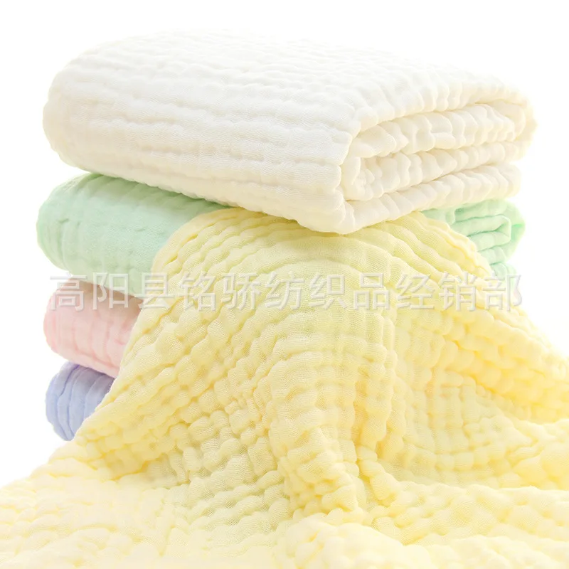 Children's Accessories Blanket Six Layer Gauze Plain Color Children's Quilt Cotton Fold Gauze Baby Bath Towel Newborn Blanket
Children's Accessories Blanket Six Layer Gauze Plain Color Children's Quilt Cotton Fold Gauze Baby Bath Towel Newborn Blanket