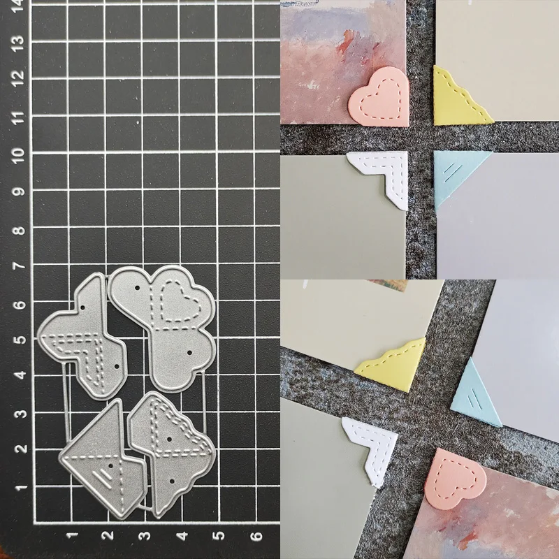 Photo Corner Metal Cutting Dies for DIY Scrapbooking Album Paper Cards Decorative Crafts Embossing Die Cuts
Photo Corner Metal Cutting Dies for DIY Scrapbooking Album Paper Cards Decorative Crafts Embossing Die Cuts