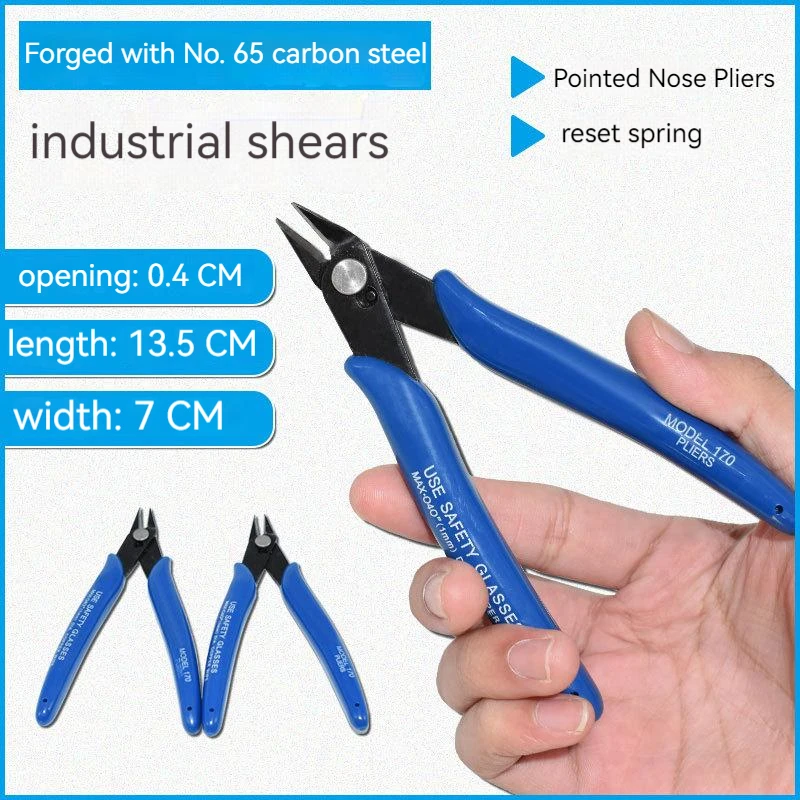 Universal Diagonal Pliers Carbon Steel Pliers Electrical Wire Cable Cutters Cutting Side Snips Flush Pliers Nipper Hand Tools
Universal Diagonal Pliers Carbon Steel Pliers Electrical Wire Cable Cutters Cutting Side Snips Flush Pliers Nipper Hand Tools