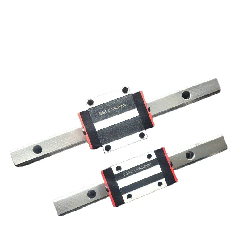 

1pcs HGH15CA/HGW15CC HGH20CA/HGW20CC linear guide rail block match use hiwin HGR15 HGR20 with guide for CNC router
