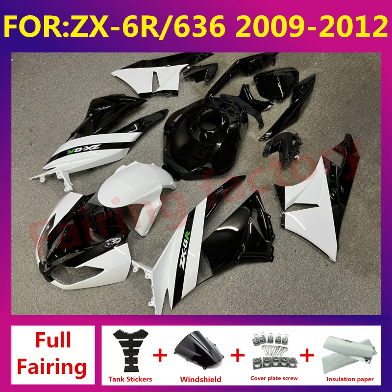 New ABS Motorcycle Fairing kit Fit For kawasaki ZX6R 636 ZX-6R 2009 2010 2011 2012 full fairings bodywork zxmt set white black
New ABS Motorcycle Fairing kit Fit For kawasaki ZX6R 636 ZX-6R 2009 2010 2011 2012 full fairings bodywork zxmt set white black