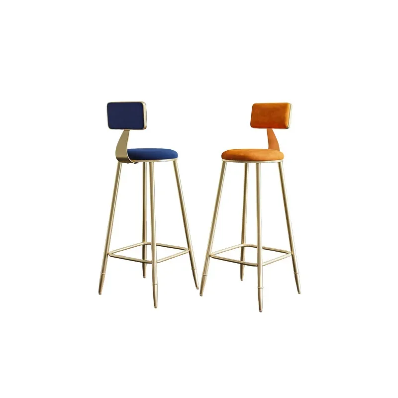 

Современный металлический барный стул, роскошные золотые портативные барные стулья для кухни в скандинавском стиле, мебель для гостиницы Cadeira