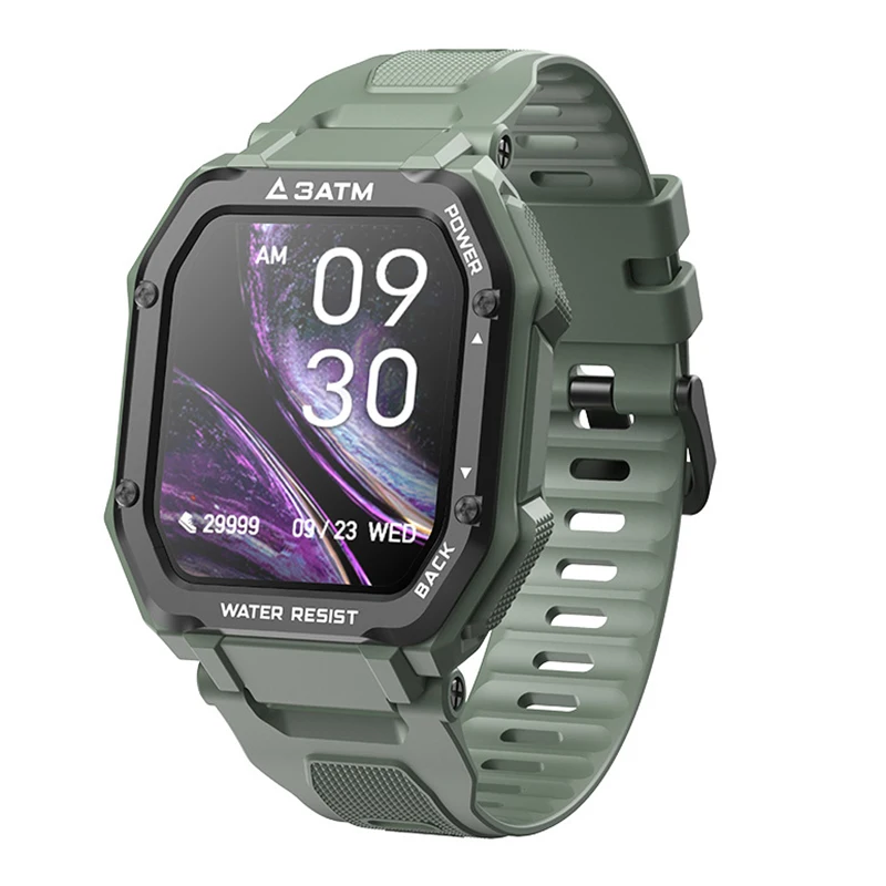 

C16 Smart Watch 1.69 Inch TFT 240X280 High-Definition Square Screen 3ATM Waterproof Bluetooth 5.0 Sports Watch