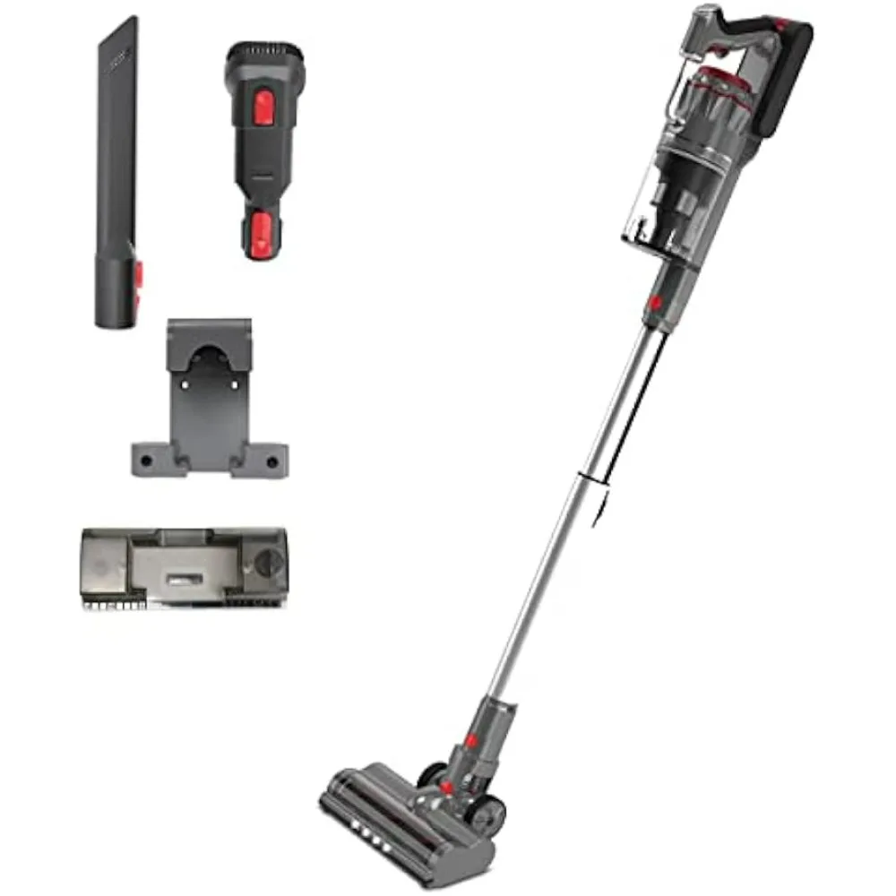 Cordless Vacuum Cleaner, Water Tank&Mop, 2-in-1 Powerful Stick Vacuum - 300W 24KPa, 35min Runtime Lightweight Vacuum Cleaners
Cordless Vacuum Cleaner, Water Tank&Mop, 2-in-1 Powerful Stick Vacuum - 300W 24KPa, 35min Runtime Lightweight Vacuum Cleaners