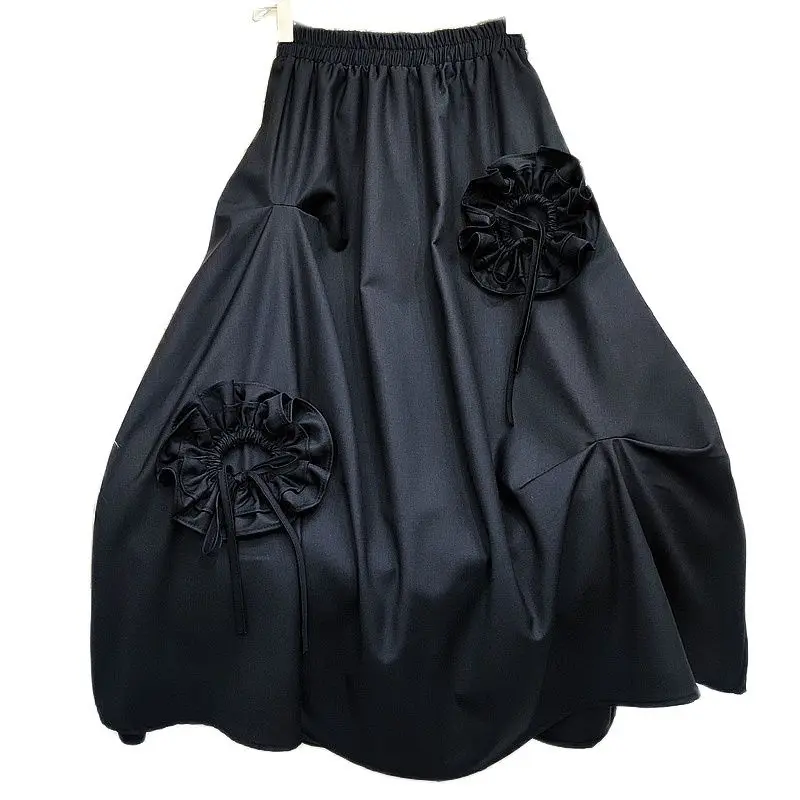 Autumn The New Highwaist Slim And Pleated Skirt Is Versatile In Medium And Long Sections And Spliced Solid Colors A Word Skirt
Autumn The New Highwaist Slim And Pleated Skirt Is Versatile In Medium And Long Sections And Spliced Solid Colors A Word Skirt