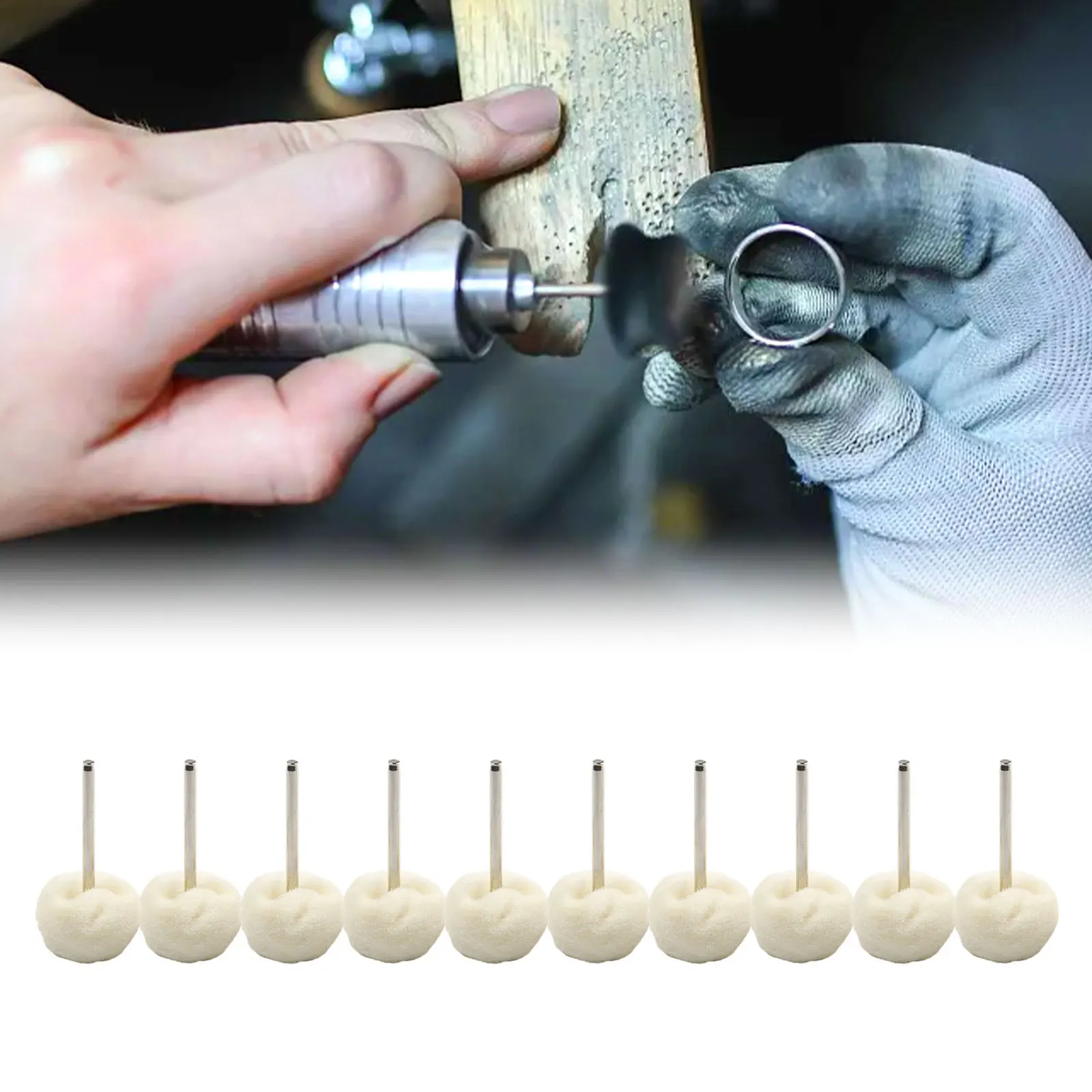 5Pcs 3mm Shank Fine Wool Finishing Ball For Stainless Steel Watch Band Wheels Buffing Polishing Rotary Tool Machine Brush
5Pcs 3mm Shank Fine Wool Finishing Ball For Stainless Steel Watch Band Wheels Buffing Polishing Rotary Tool Machine Brush