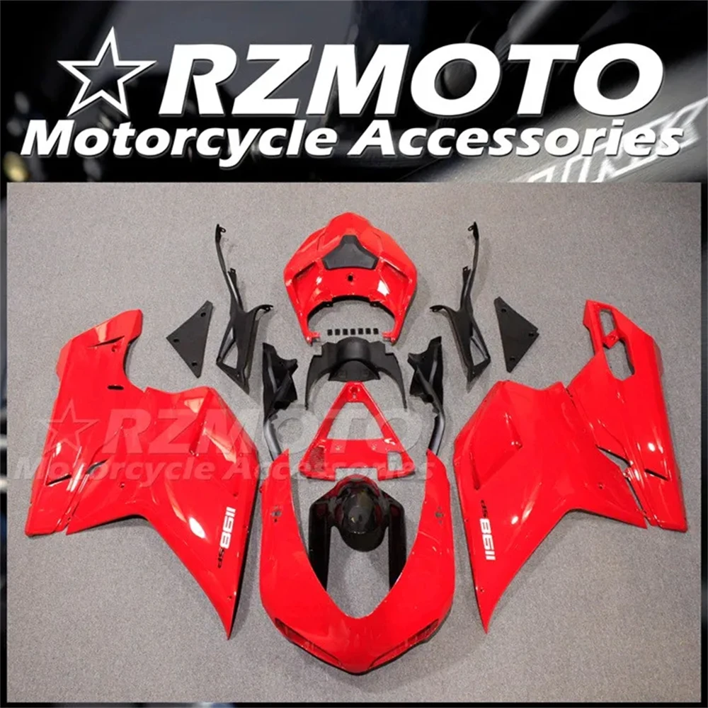 

Injection Mold New ABS Fairings Kit Fit for Ducati 848 1098 1198 Evo 2007 2008 2009 2010 2011 2012 Bodywork Set Red Bright