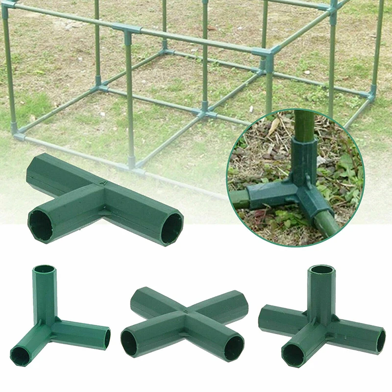 10/20pcs Greenhouse Frame Building Connector Suitable for Grape Trellis Sunscreen Shed Gardening 3/4Way Tee Plastic Connectors
10/20pcs Greenhouse Frame Building Connector Suitable for Grape Trellis Sunscreen Shed Gardening 3/4Way Tee Plastic Connectors