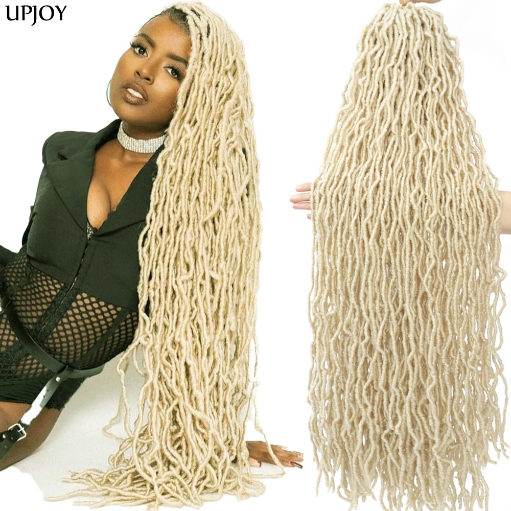 18 24 36 inches Faux Locs Crochet Hair Braids For Black Woman 1B 4 27 30 613 350 Super Soft Crochet Locs New Goddess Locs Hair
18 24 36 inches Faux Locs Crochet Hair Braids For Black Woman 1B 4 27 30 613 350 Super Soft Crochet Locs New Goddess Locs Hair