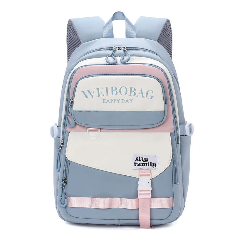 

Girls School Bags for Teenager Primary Middle Student Backpack Women Nylon Campus Casual Bagpack Japanese Style