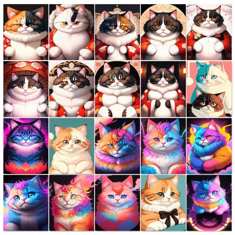 GATYZTORY Frame Painting By Numbers With Frame Cat Canvas Painting For Adults Drawing By Numbers Diy Gifts Frameless Home Decor
GATYZTORY Frame Painting By Numbers With Frame Cat Canvas Painting For Adults Drawing By Numbers Diy Gifts Frameless Home Decor