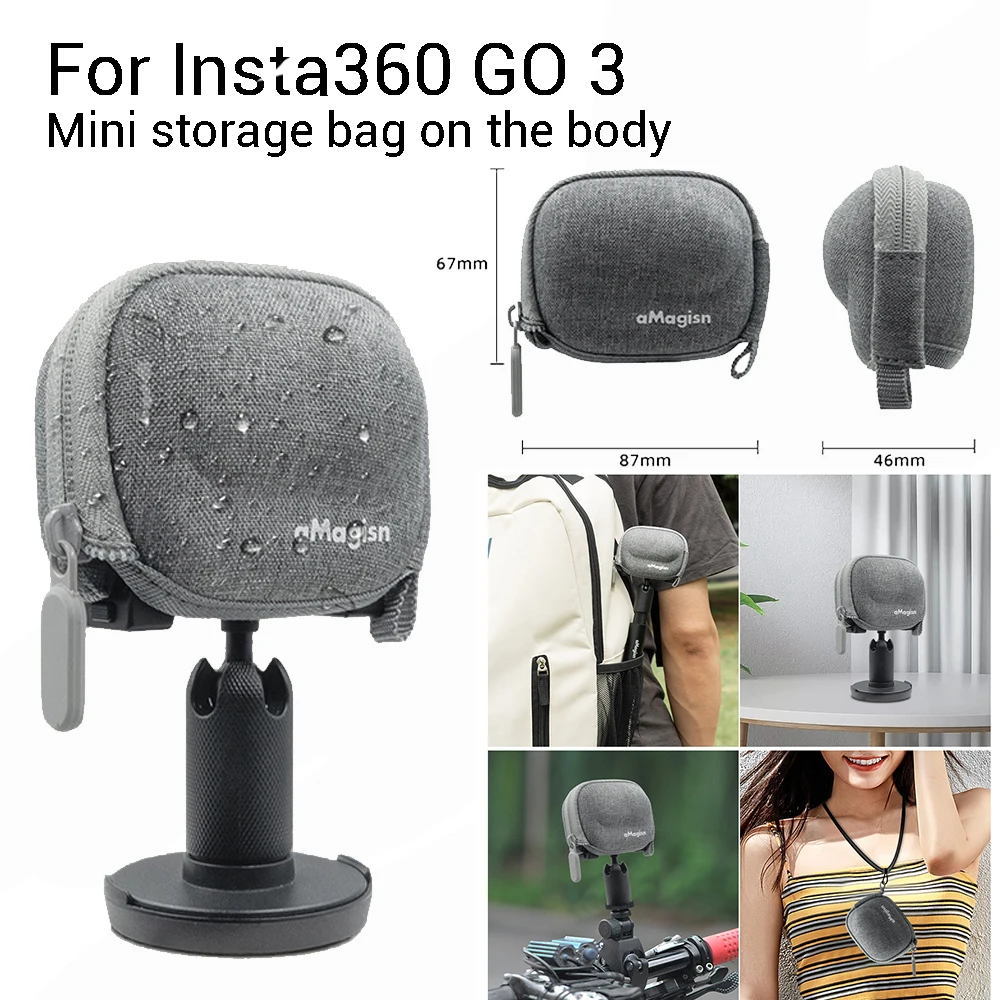 For INSTA360 GO 3 Mini Bag Body Bag Mini Storage For Insta360 GO 3 Accessories Storage Bag For Insta360 GO 3 Case
For INSTA360 GO 3 Mini Bag Body Bag Mini Storage For Insta360 GO 3 Accessories Storage Bag For Insta360 GO 3 Case