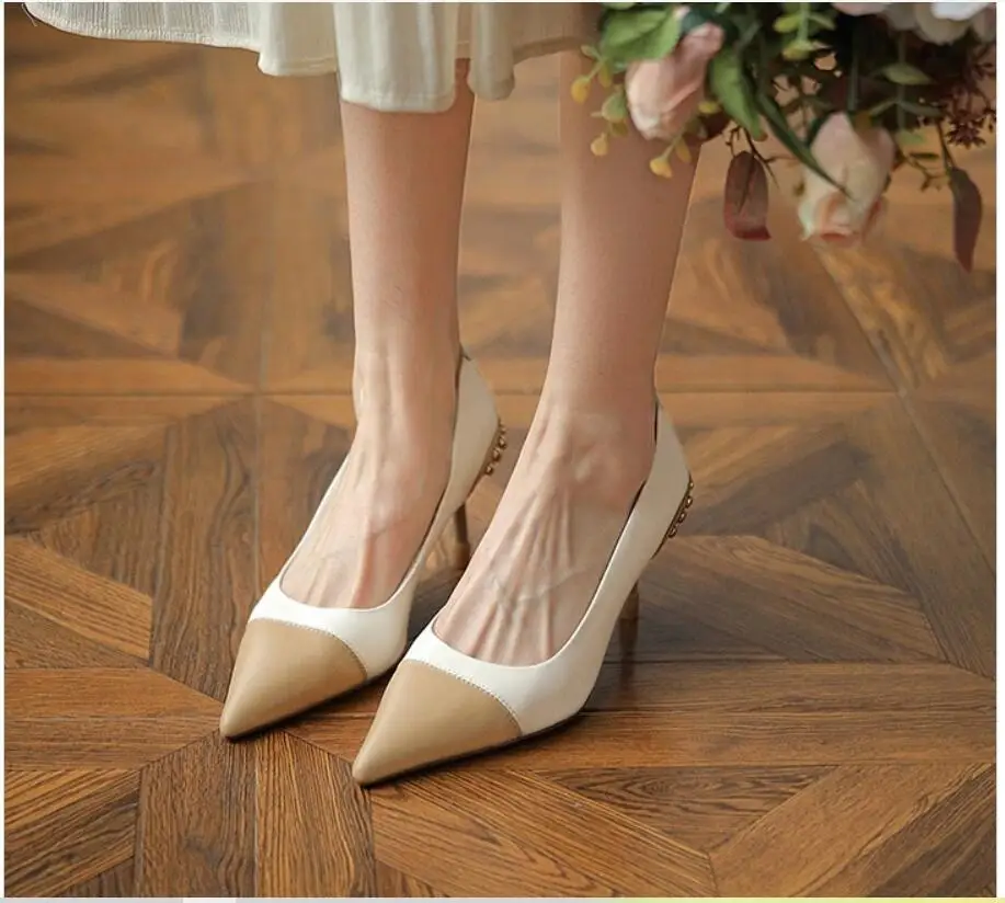 Fashion personality women's color shoes 2022 new temperament single shoes fairy style slimming fashion JIANT sandwood banquet hi
Fashion personality women's color shoes 2022 new temperament single shoes fairy style slimming fashion JIANT sandwood banquet hi