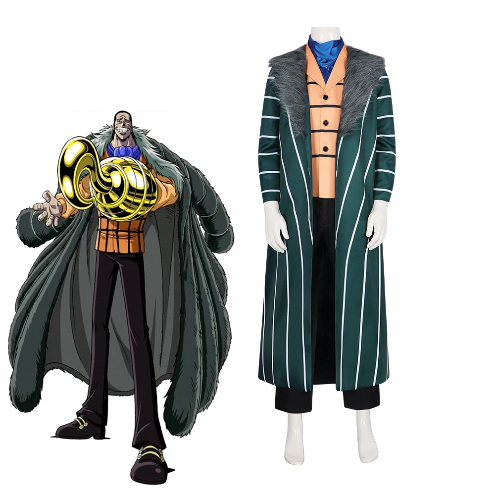 Crocodile Cosplay Anime Costume Adult Men Fantasia Uniform Suit with Green Robe Halloween Carnival Party Comic Con Battle Outfit
Crocodile Cosplay Anime Costume Adult Men Fantasia Uniform Suit with Green Robe Halloween Carnival Party Comic Con Battle Outfit