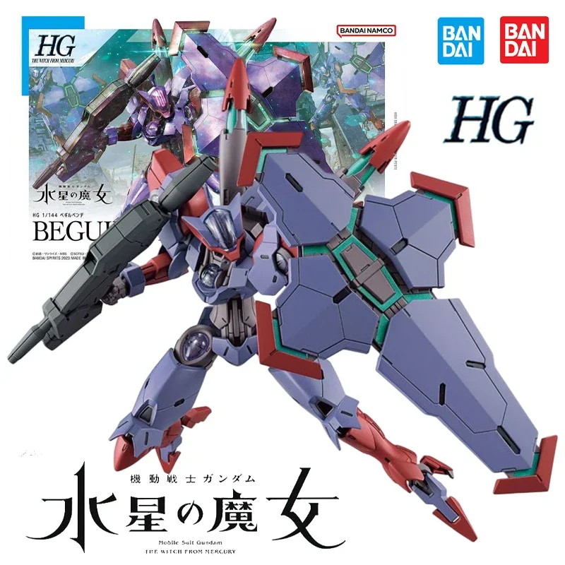 Оригинальная фигурка Bandai HG 1/144 Gundam Beguir-Pente The Witch из Mercury аниме, Сборная модель, набор игрушек, подарок для детей
Оригинальная фигурка Bandai HG 1/144 Gundam Beguir-Pente The Witch из Mercury аниме, Сборная модель, набор игрушек, подарок для детей