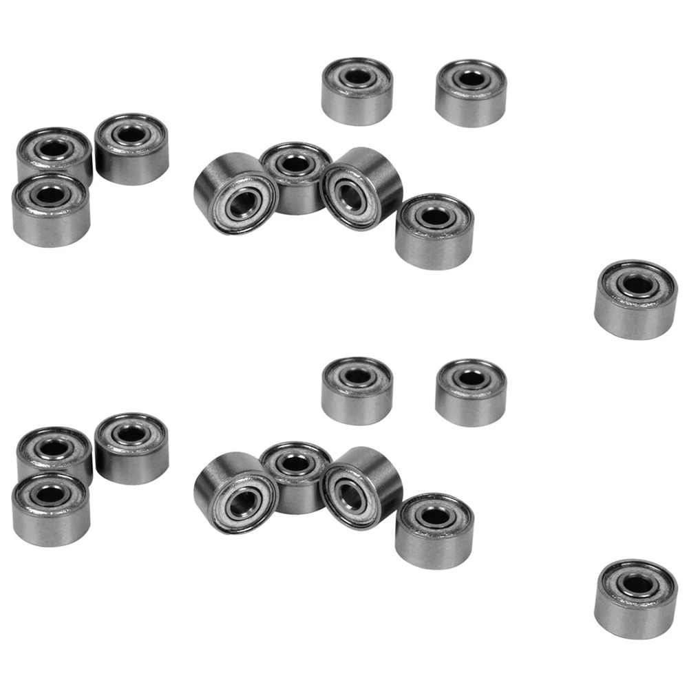 20Pcs Miniature Rubber Sealed Metal Shielded Metric Radial Ball Bearing Model: 692 ZZ 2X6X3MM
20Pcs Miniature Rubber Sealed Metal Shielded Metric Radial Ball Bearing Model: 692 ZZ 2X6X3MM