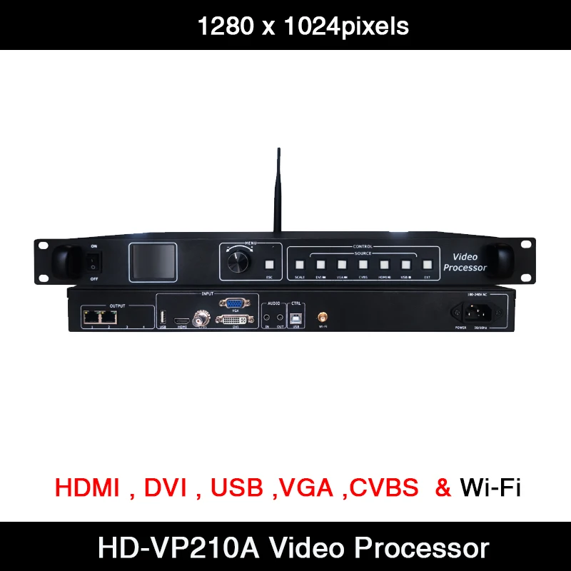 Cheap Price HD-VP210 / VP210A LED Video Processor Including Synchronization Sending Card Support U-disk Play ,1280 x 1024pixels
Cheap Price HD-VP210 / VP210A LED Video Processor Including Synchronization Sending Card Support U-disk Play ,1280 x 1024pixels