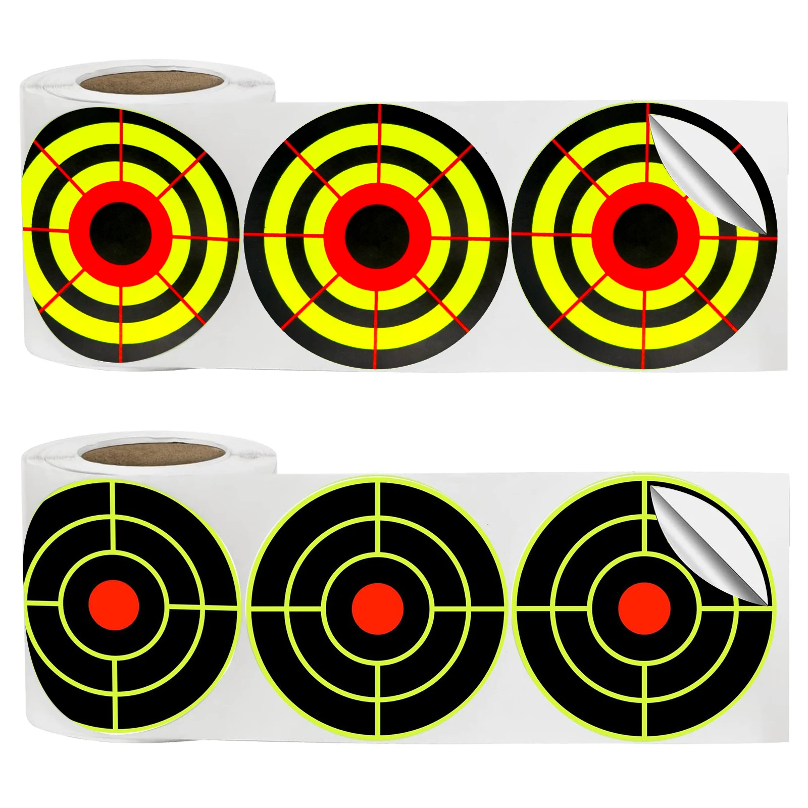 Shooting Targets Stickers 200 Pcs Self Adhesive Splatter Targets Fluorescent Yellow Impact Paper Targets for Shooting Training
Shooting Targets Stickers 200 Pcs Self Adhesive Splatter Targets Fluorescent Yellow Impact Paper Targets for Shooting Training
