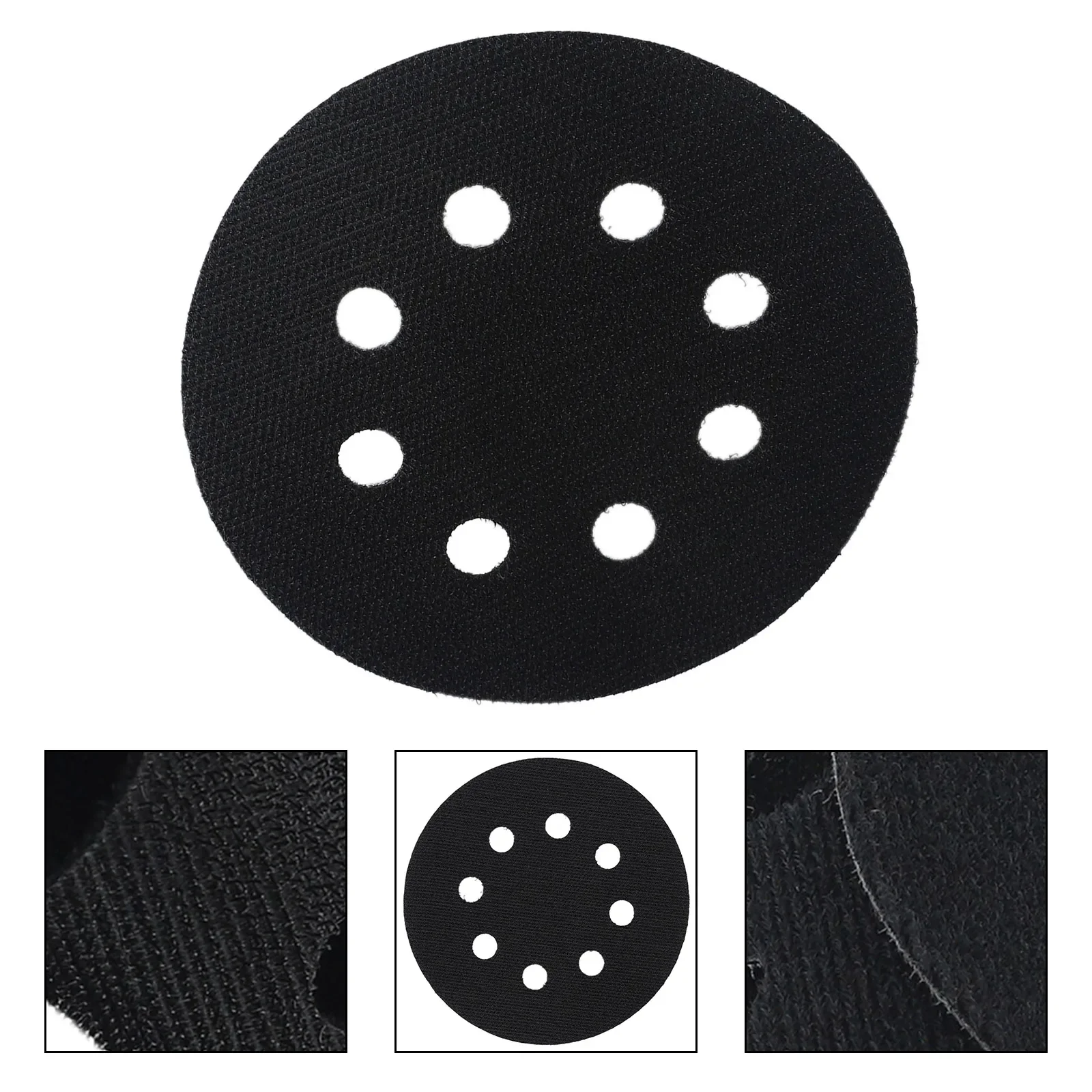 Black Protection Pad Interface Pad Sanding Discs Ultra-thin 5 Inch 8 Holes Cushioning Pad Power Tool Flocking Parts
Black Protection Pad Interface Pad Sanding Discs Ultra-thin 5 Inch 8 Holes Cushioning Pad Power Tool Flocking Parts