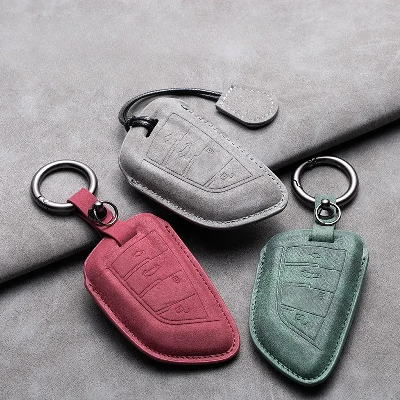 Leather Car Key Case Cover For BMW F20 F30 F31 F34 F32 F36 G20 G30 F10 F11 F07 G11 X1 X3 F25 X4 F26 X5 F15 X6 F16 X7 I3 M3 M4 M6
Leather Car Key Case Cover For BMW F20 F30 F31 F34 F32 F36 G20 G30 F10 F11 F07 G11 X1 X3 F25 X4 F26 X5 F15 X6 F16 X7 I3 M3 M4 M6