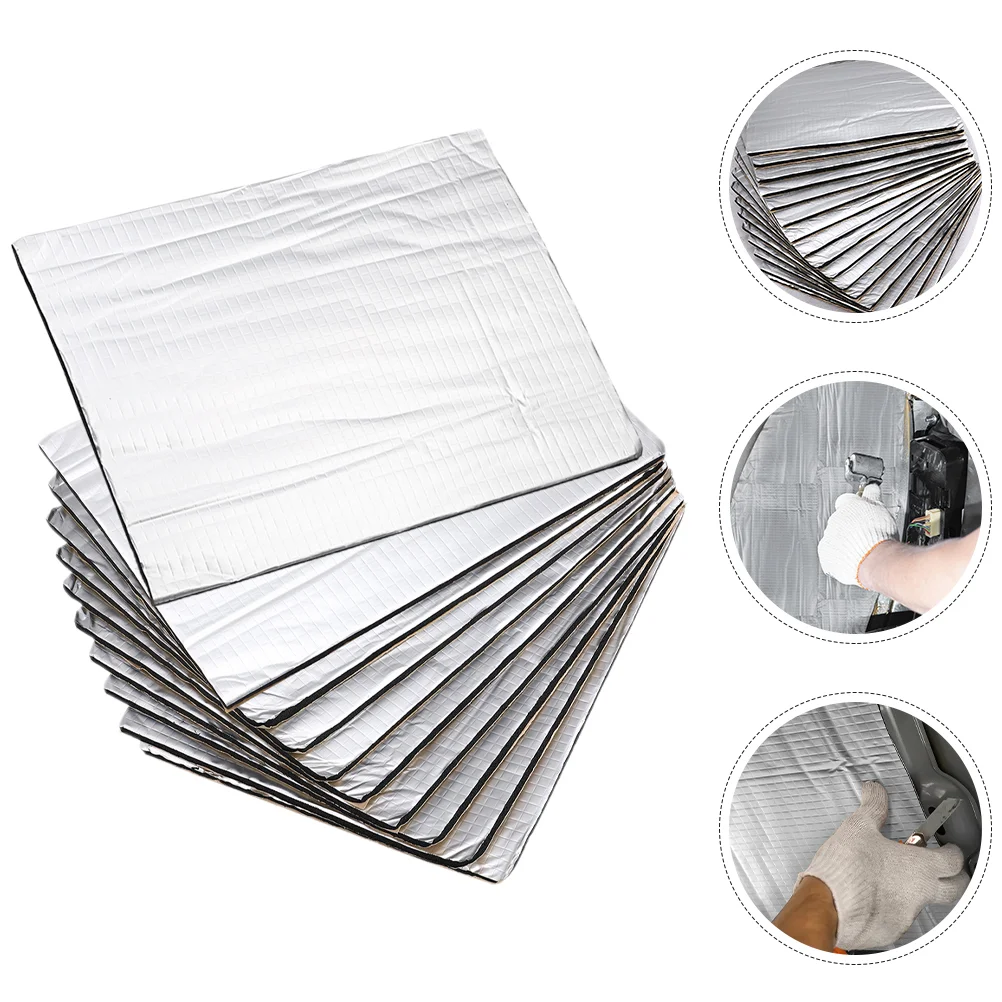 10pcs Deadening Mat Hood Insulation Heat Shield Material Automotive Sound Deadener Pad
10pcs Deadening Mat Hood Insulation Heat Shield Material Automotive Sound Deadener Pad