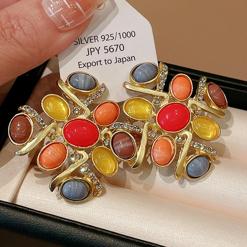 Maxcore Chinese Vintage Fashionable Light luxurys Hign End Temperament earrings Niche Palace Retro Style Personality Ins earring
Maxcore Chinese Vintage Fashionable Light luxurys Hign End Temperament earrings Niche Palace Retro Style Personality Ins earring
