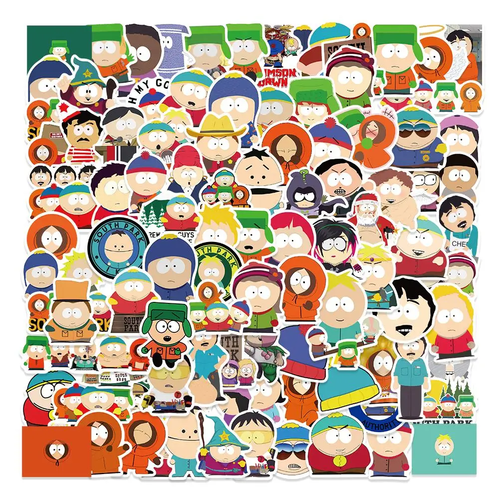 10/50/100pcs Cartoon SouthPark Stickers to DIY Skateboard Bike Travel Luggage Phone Laptop Waterproof Funny Sticker Toys Decals
10/50/100pcs Cartoon SouthPark Stickers to DIY Skateboard Bike Travel Luggage Phone Laptop Waterproof Funny Sticker Toys Decals