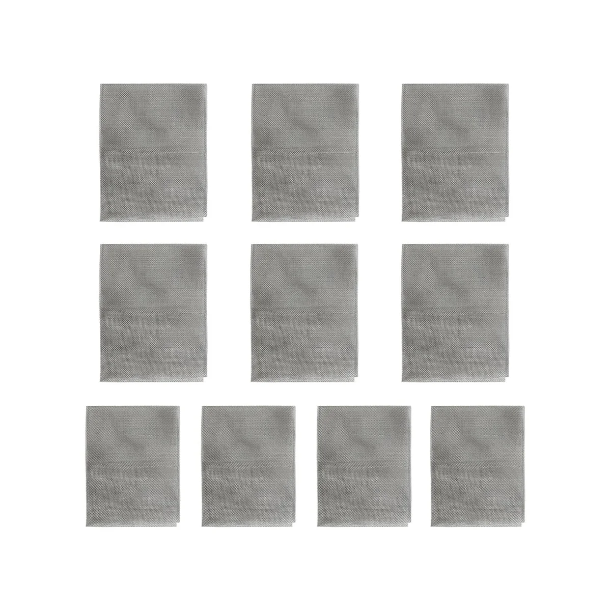 10Pieces Plastic Welding Mesh Reinforcing Stainless Steel Wire Mesh Screen for Thermoplastic Repairs,Plastic Welding Kit
10Pieces Plastic Welding Mesh Reinforcing Stainless Steel Wire Mesh Screen for Thermoplastic Repairs,Plastic Welding Kit