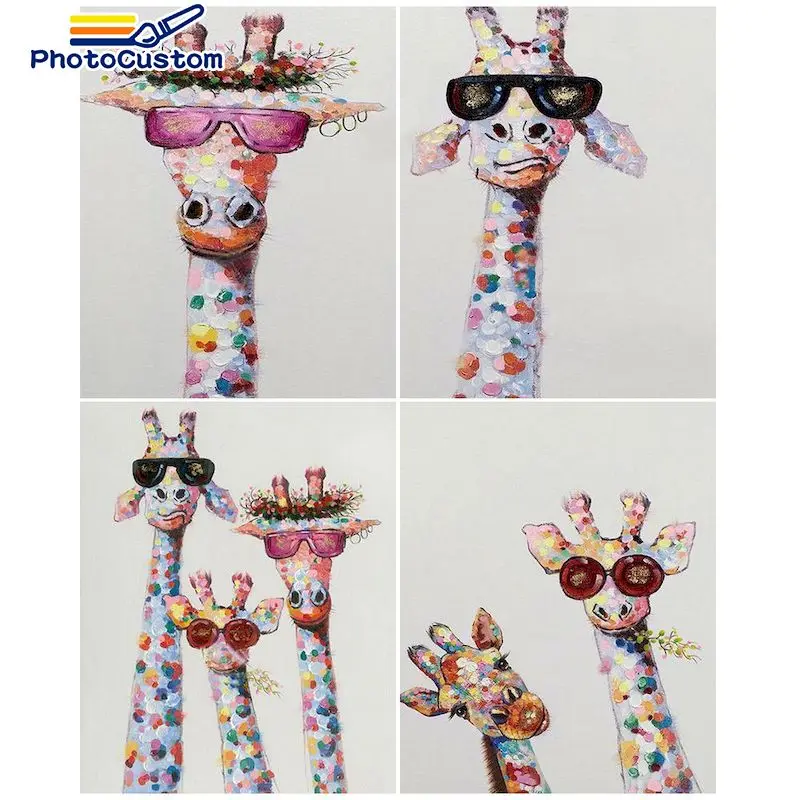 PhotoCustom Pictures By Number giraffe Kits Home Decoration Painting By Number Animal Drawing On Canvas HandPainted Art Gift
PhotoCustom Pictures By Number giraffe Kits Home Decoration Painting By Number Animal Drawing On Canvas HandPainted Art Gift
