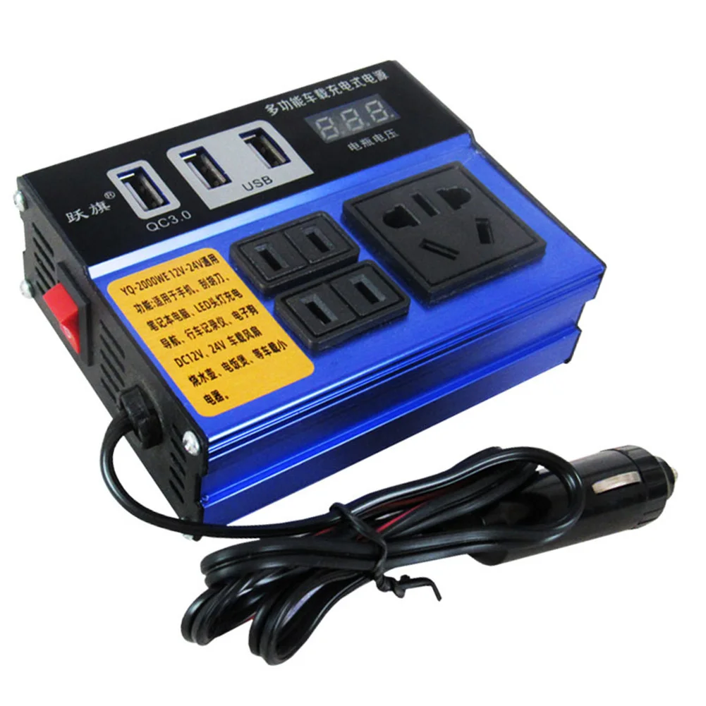 Accessories Car Power Inverter Car Inverter 4-USB Black Car Universal Car Vehicle Power Inverter Converter Trip
Accessories Car Power Inverter Car Inverter 4-USB Black Car Universal Car Vehicle Power Inverter Converter Trip