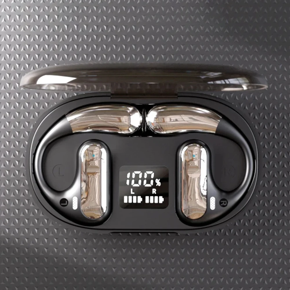 Wireless Bone Conduction Bluetooth Headphones Clamp Ear Type Stereo Headphones Noise Reduction Ultra Long Endurance Headphones
Wireless Bone Conduction Bluetooth Headphones Clamp Ear Type Stereo Headphones Noise Reduction Ultra Long Endurance Headphones