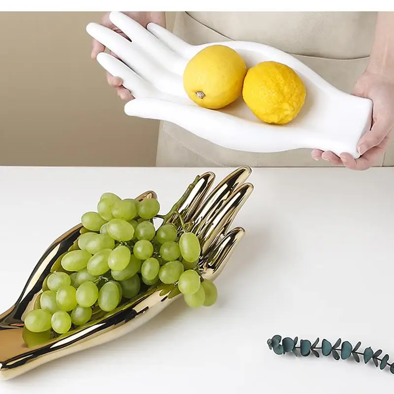 home decoration creative ceramic art hand model sculpture ornament fruit tray jewelry storage Modern Home Decor Accessories
home decoration creative ceramic art hand model sculpture ornament fruit tray jewelry storage Modern Home Decor Accessories