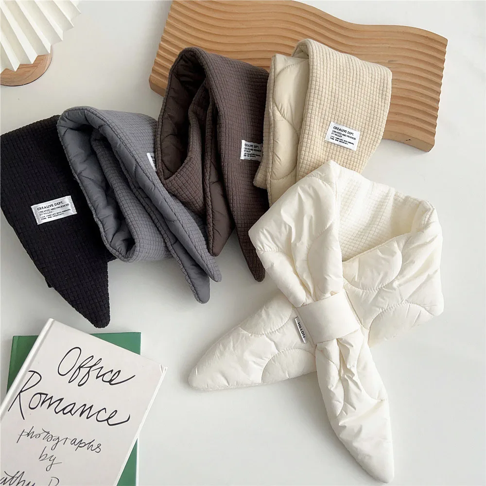 Cute Women Girls Winter Warm Thicken Cross Collar Scarf Female Solid Color Faux Down Shawl Scarfs
Cute Women Girls Winter Warm Thicken Cross Collar Scarf Female Solid Color Faux Down Shawl Scarfs