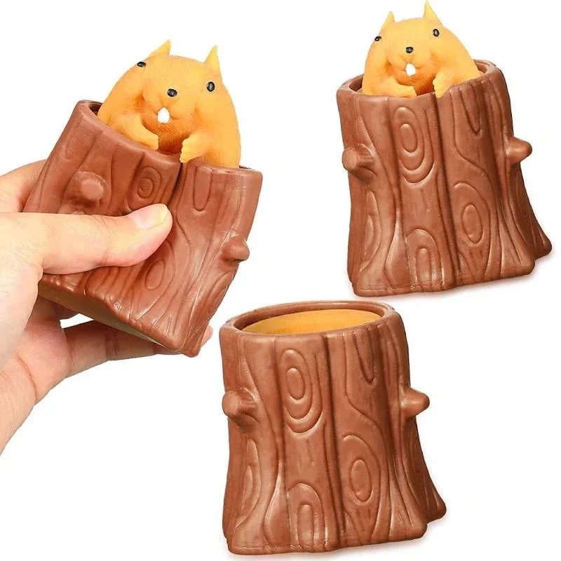 Squeezing Squirrel Cup Toys Cute Things Funny Gifts Stress Relief Decompression ADHD Autism Juguetes Antiestrés Ansiedad
Squeezing Squirrel Cup Toys Cute Things Funny Gifts Stress Relief Decompression ADHD Autism Juguetes Antiestrés Ansiedad