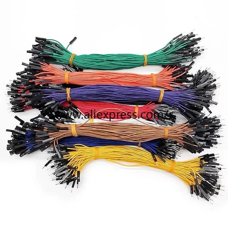 

Макетная плата Dupont Cable для Arduino Line 2,54 мм, Папа, мама Dupont Jumper Wire 26AWG Cable DIY Electronic 1P Connector, 10 шт.