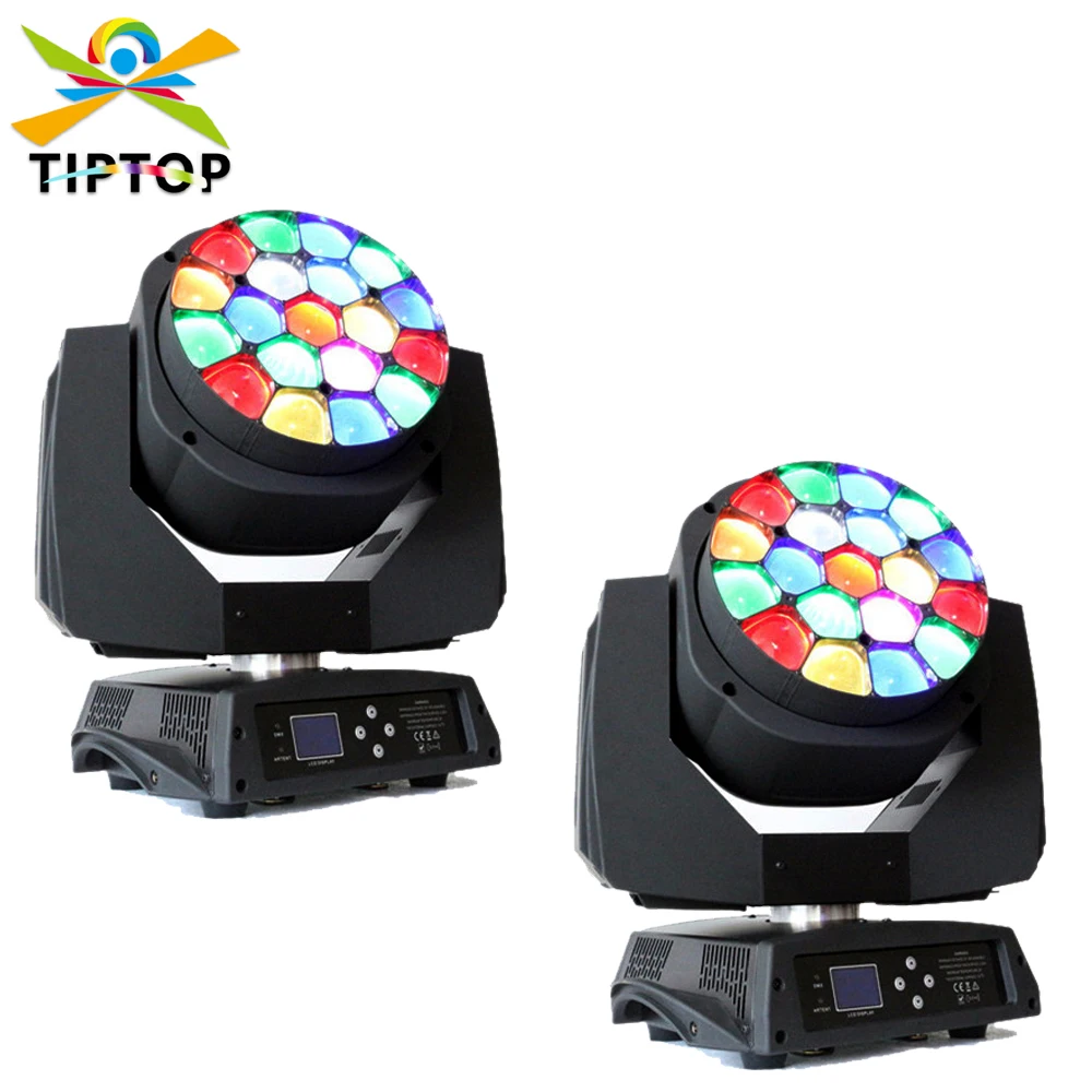 TIPTOP 2xLOT 19x15W RGBW 4 в 1 пчелиный глаз K10 движущийся луч мытья 2 в 1 контурный эффект DMX сценический эффект освещение для дискотеки
TIPTOP 2xLOT 19x15W RGBW 4 в 1 пчелиный глаз K10 движущийся луч мытья 2 в 1 контурный эффект DMX сценический эффект освещение для дискотеки